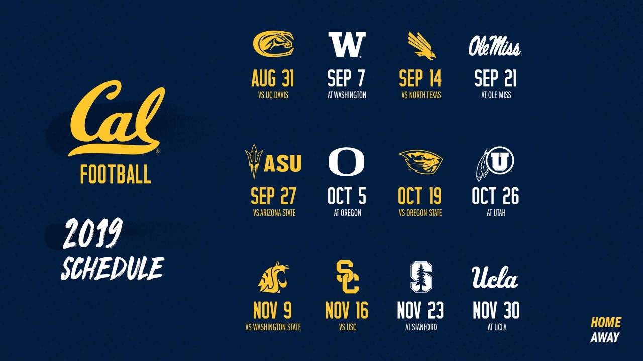 bears home schedule 2019