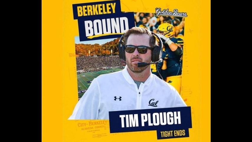 Bears' New TE Coach Tim Plough Ready For New Challenge at Cal