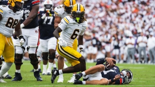 Five Forced Turnovers Lead Bears to Upset Win at Auburn