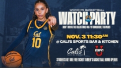 Cal Women's Hoops Paris Season Opener Watch Party at Cali's - Mon 11:30