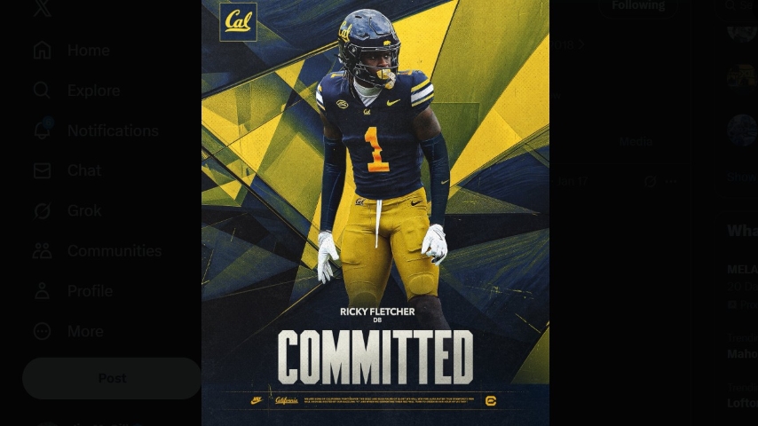 Ole Miss Corner Ricky Fletcher Likes What He Sees at Cal