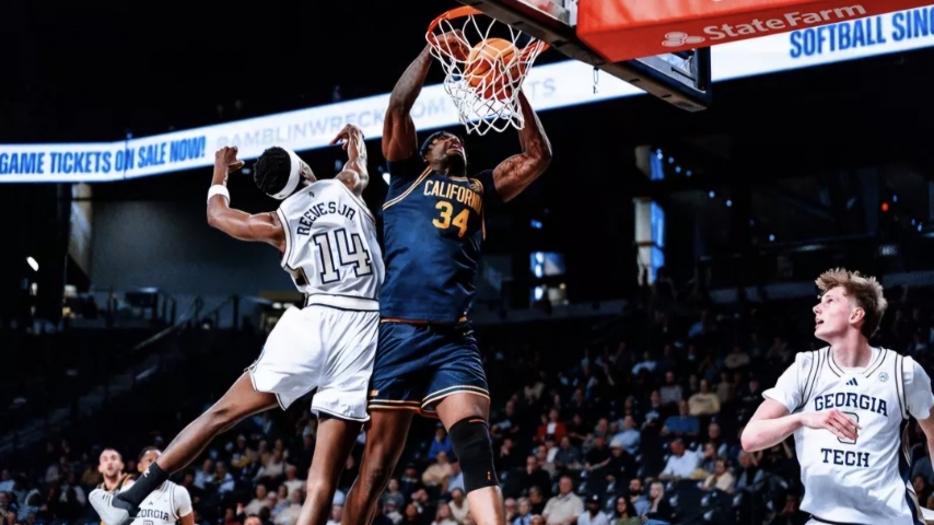 Cal Pushes Past Georgia Tech 76-65 In Atlanta