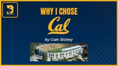 Cal DB Cam Sidney, In His Words: Why I Chose Cal