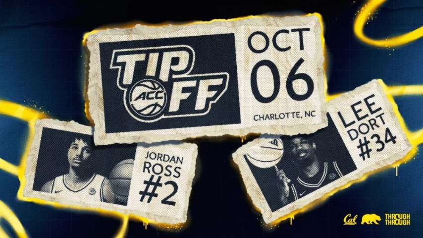 Cal Sets Up For ACC Tipoff