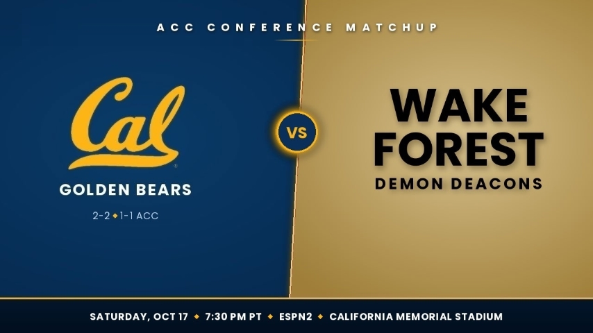5 Questions For the Opposition: Cal vs. Wake Forest